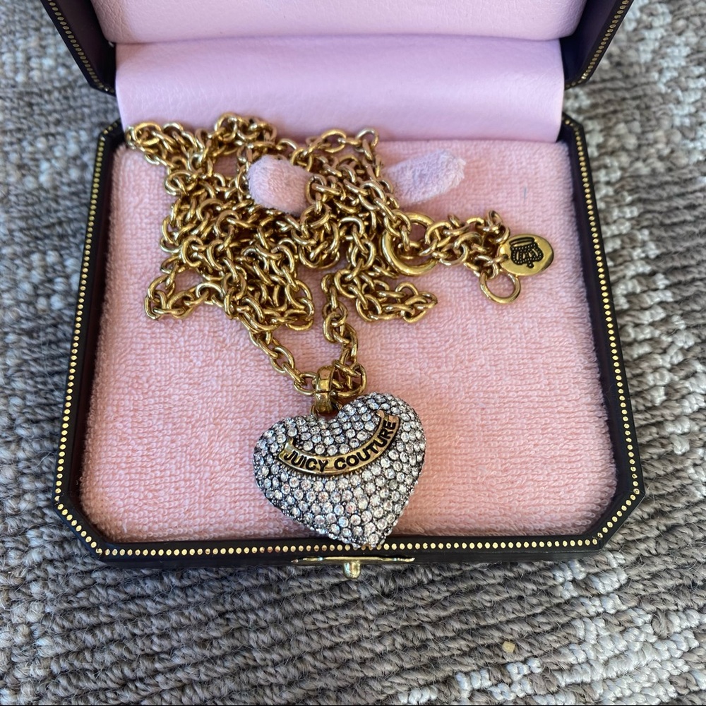Juicy Couture Heart Necklace